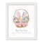 Easter Basket Goodies 16" x 20" White Framed Print Under Plexiglass